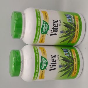 Vitex Fruit Nature's way Herbal bundle lot 2/2023 women's monthly cycle balance